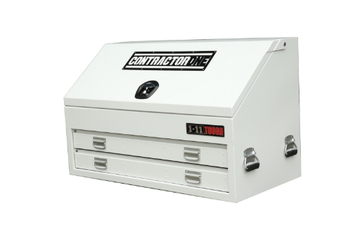 Picture of Steel Truck Box, 2 Drawer with WT Lock, White, 1210mm(W) x 600mm(D) x 750mm(H)