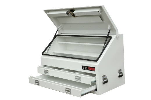Picture of Steel Truck Box, 2 Drawer with WT Lock, White, 1210mm(W) x 600mm(D) x 750mm(H)