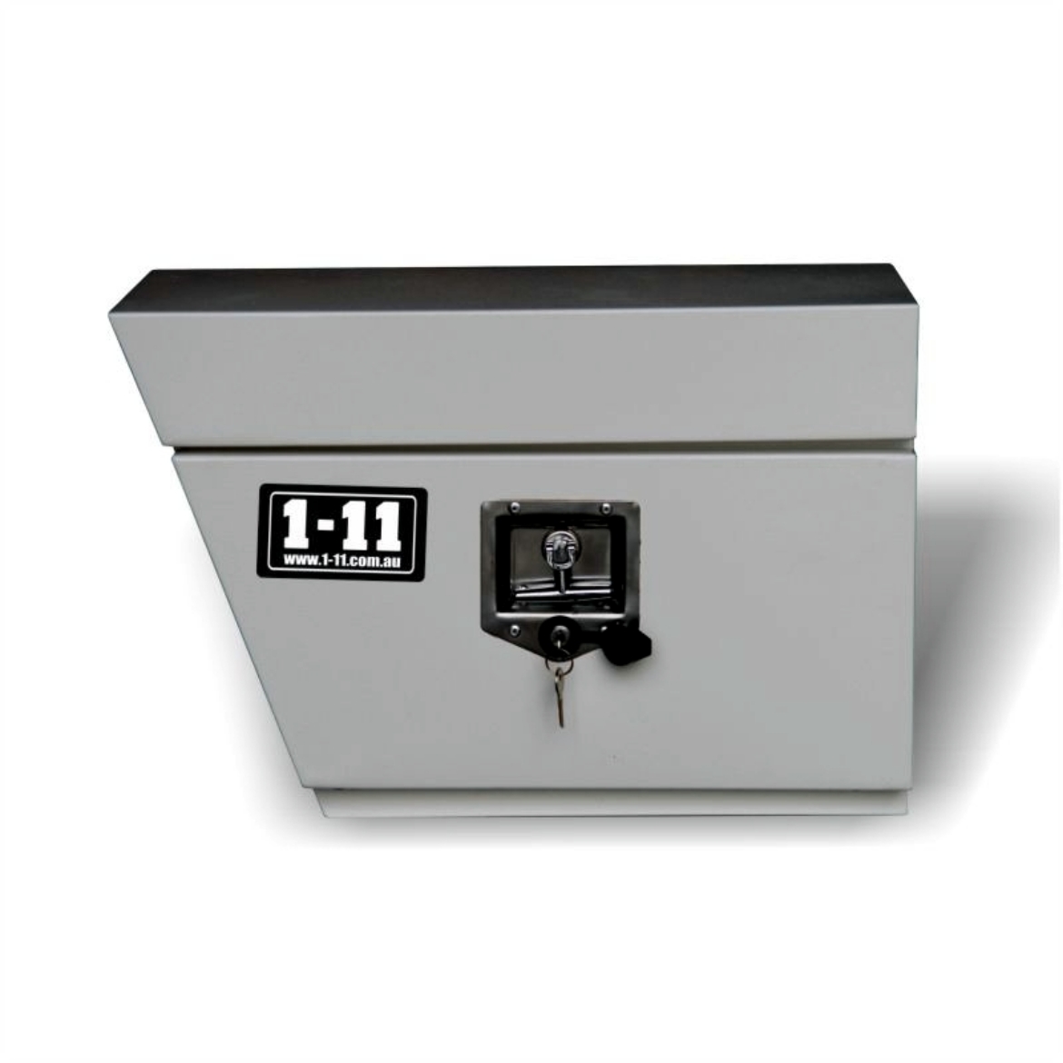 Picture of Steel Under Tray Box LHS with T-Lock, White ( 600mm Wide ) 600/465 x 250 x 400