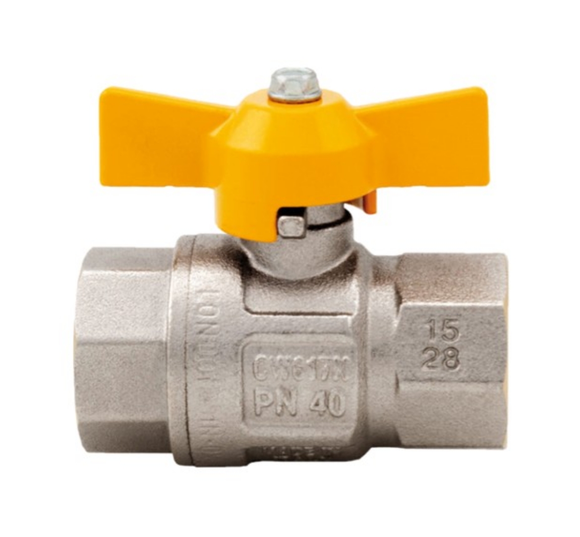 Picture of Ball Valve, T-Handle, Full Bore, 1" BSP, Fem