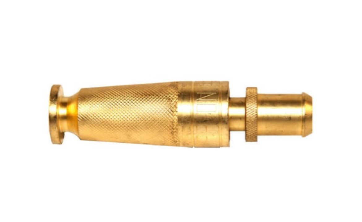 Picture of Nozzle, Fire Reel, Brass Jet, 3/4" Brass Tail