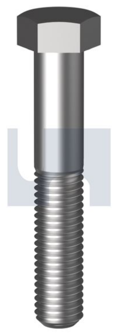 Picture of Bolt, Metric, 20 x 50mm, Hex Head, Class 10.9, Zinc Plated