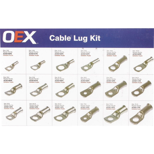 Picture of Battery Lug Kit, OEX 165 PCE
