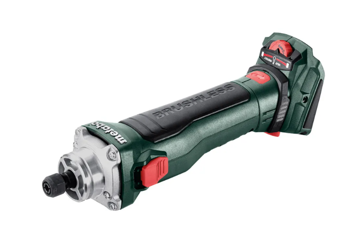 Picture of METABO 18 V BRUSHLESS Compact Die Grinder with Variable Speed (8000 - 28000 rpm) & Brake. Equivalent 1100 W - SKIN ONLY