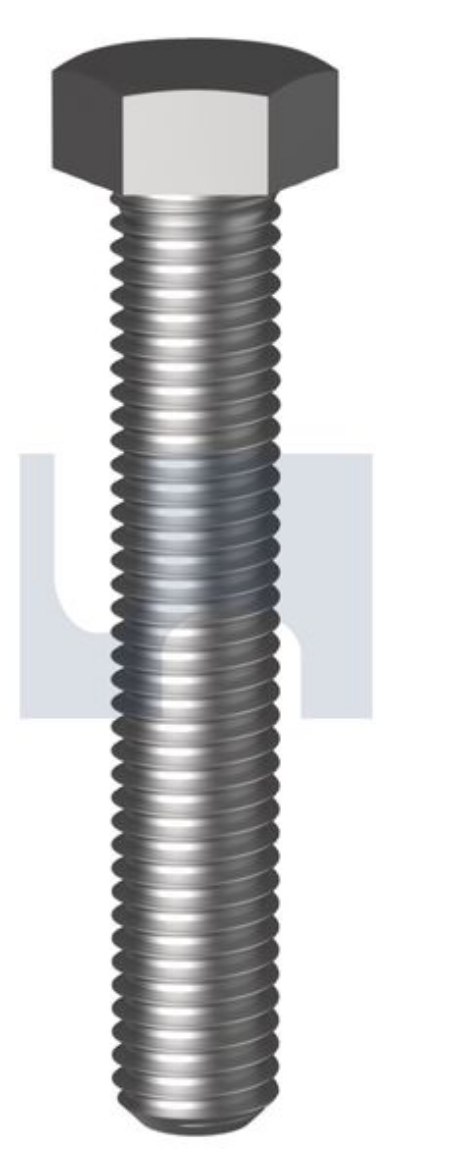 Picture of Set Screw, Metric, 8 x 60mm, Hex Head, Class 10.9, Zinc Plated