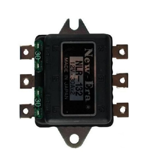 Picture of Relay Twin New Era 12V 30A Fused Common Application Headlamps