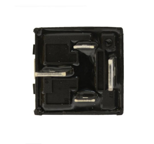 Picture of Relay Mini 24V 40A 4 Pin NO Contacts Resistor Protected 9.5mm Terminals 30, 87
