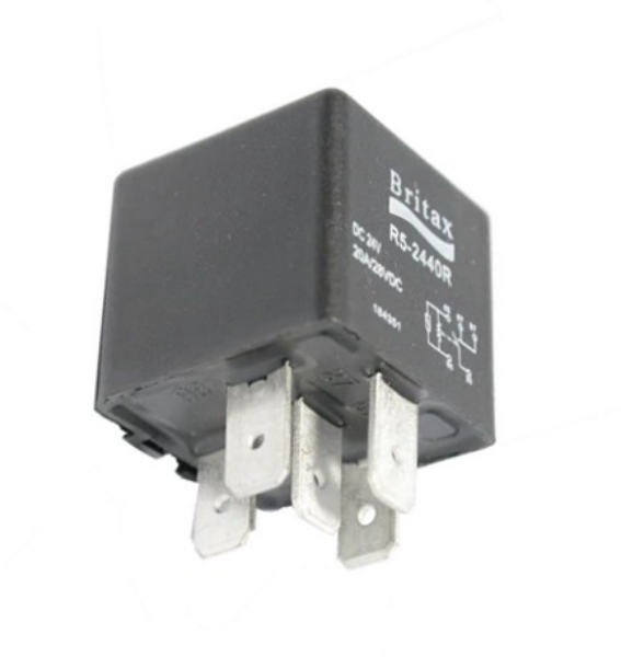 RC-2460R Mini Relay 24V 40/30A 5 Pin Change Over Resistor Protected 9 ...