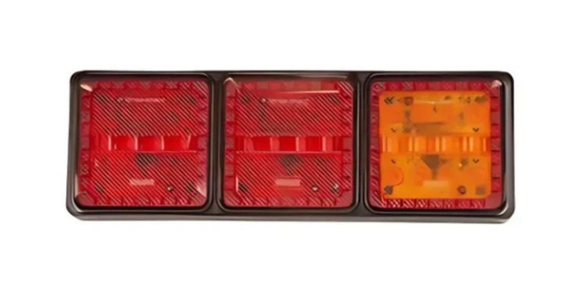 Picture of LED Rear Combination Lamp 10-30V Stop/Tail/Ind/Reflect Mini Jumbo Surface Mount 282x95mm, Roadvision