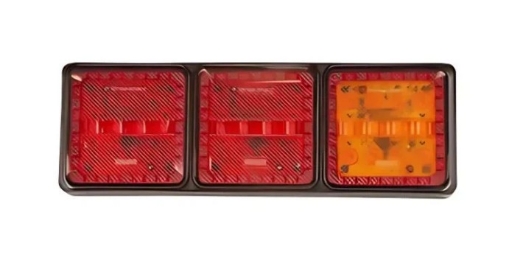 Picture of LED Rear Combination Lamp 10-30V Stop/Tail/Ind/Reflect Mini Jumbo Surface Mount 282x95mm, Roadvision