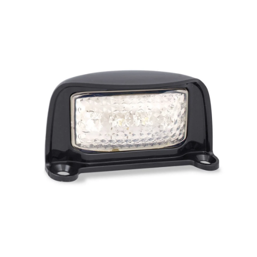 Picture of LED Licence Plate Lamp 10-30V Surface Mount Black Body