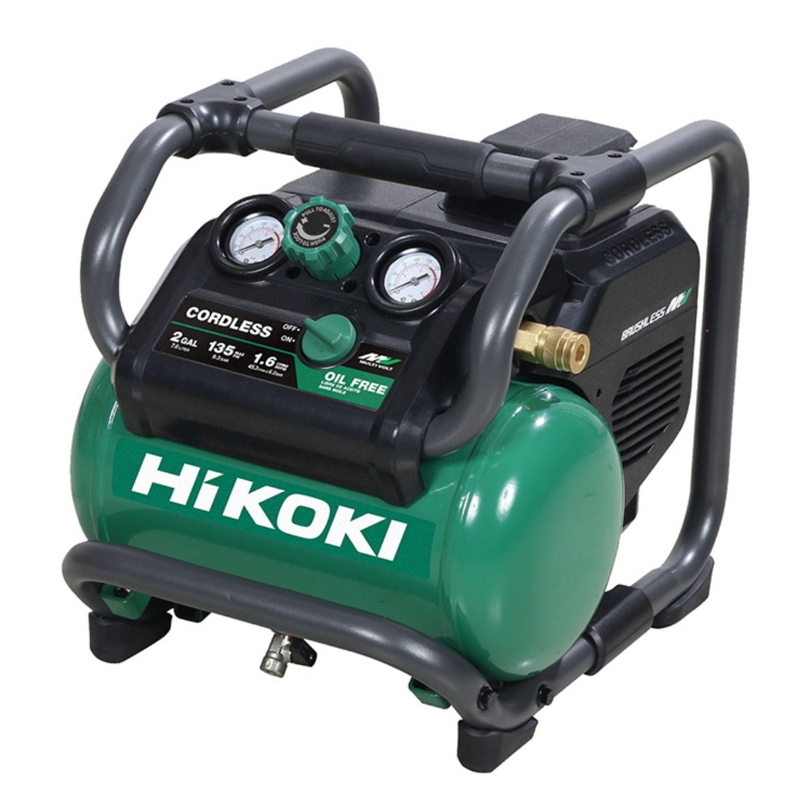 Picture of HiKOKI Air Compressor, 36V Cordless, 7.3L Tank Capacity, 13.4kg