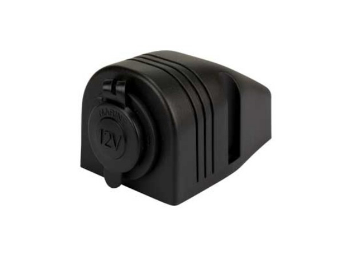 Picture of Cig Lighter Socket, DC, 6-28Volt, Single Surface Mount
