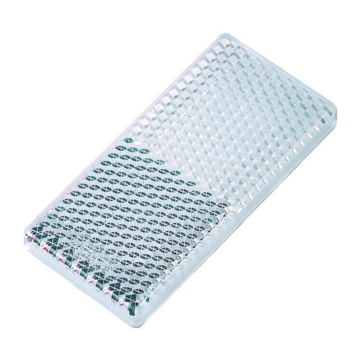 Picture of Reflector White Rect. BRREF Series Twin Pack 65 x 30 x 8mm Self Adhesive, Pkt.2