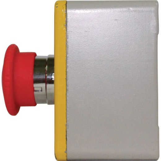Picture of Emergency Stop Switch, Push Button Latching, Twist Release, NO+NC Contacts, Metal Housing
