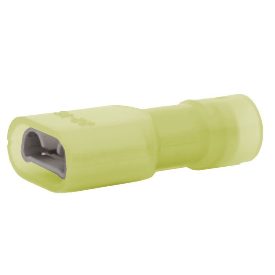 Picture of Crimp Terminal, Female Blade, Yellow, 6.3 x 0.8mm, Pkt.50 (QKC55)