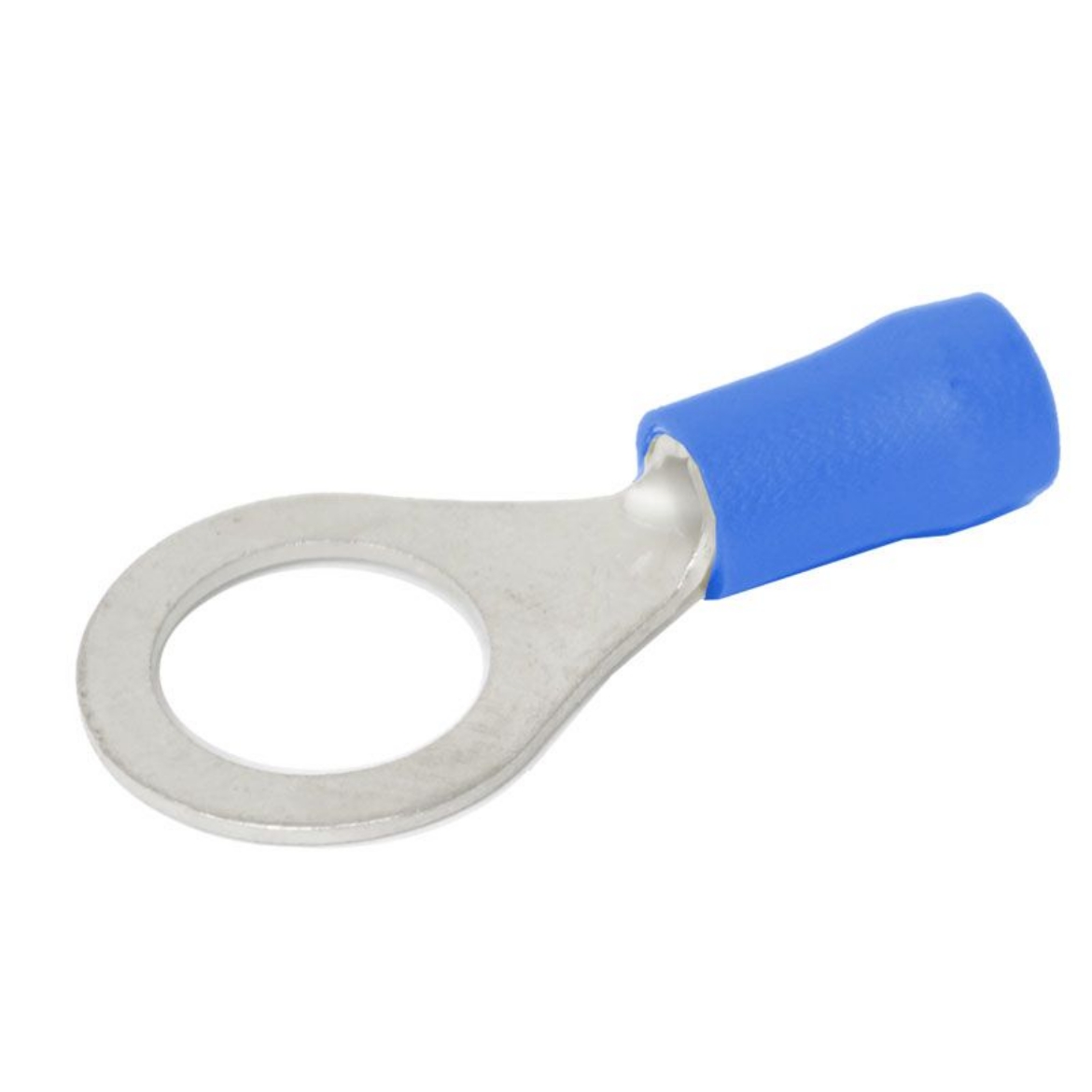Picture of Crimp Terminal, Ring, Blue, ID 4.3mm, Pkt.100 (Alt. QKC21)