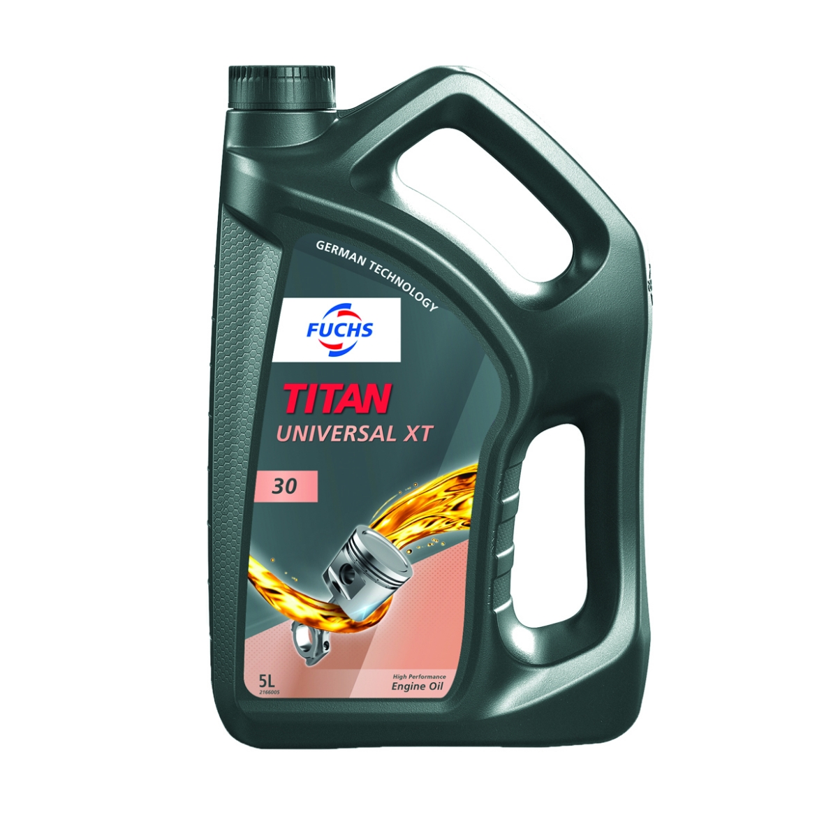 Picture of Engine Oil, Fuchs, Titan Universal, XT, Monograde SAE 30, 5L