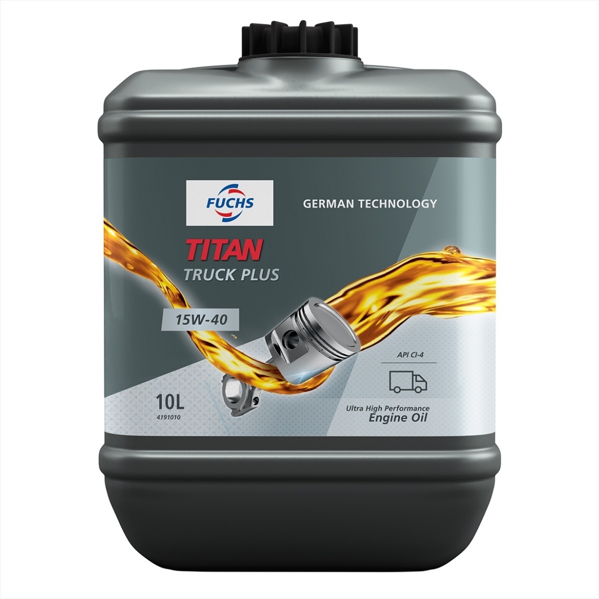 Picture of Engine Oil, Fuchs, Titan Truck Plus SAE 15W-40, 10L