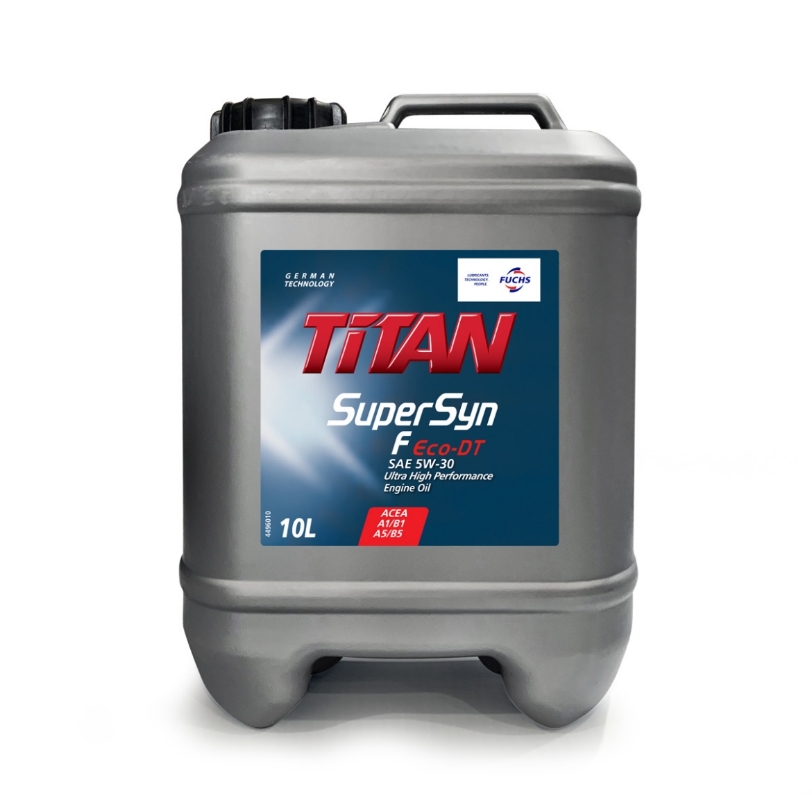 Picture of Engine Oil, Fuchs, TITAN Supersyn F Eco-DT SAE 5W-30, 10L, Suit Ford Ranger