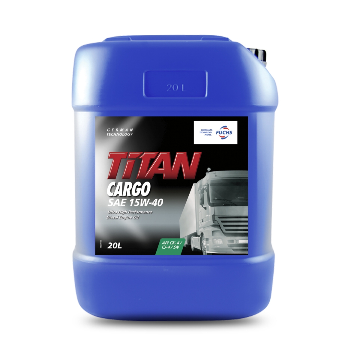 Picture of Engine Oil, Fuchs, Titan Cargo 15W-40, 20L