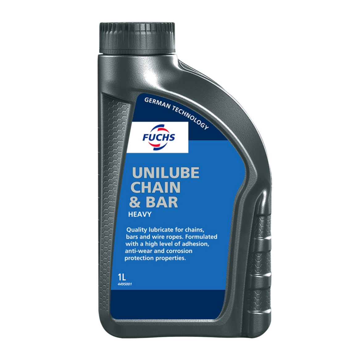 Picture of UNILUBE CHAIN & BAR OIL, HEAVY, RED IN COLOUR, ISO220, 5LTR