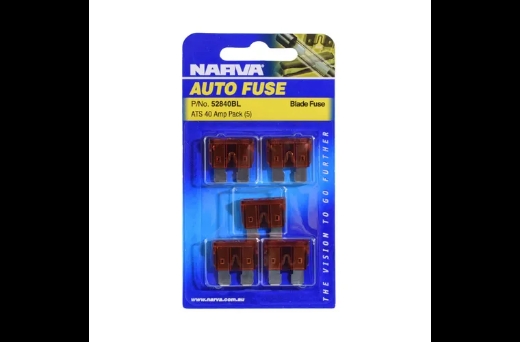 Picture of Standard Blade Fuse 40A Orange, Pkt.5