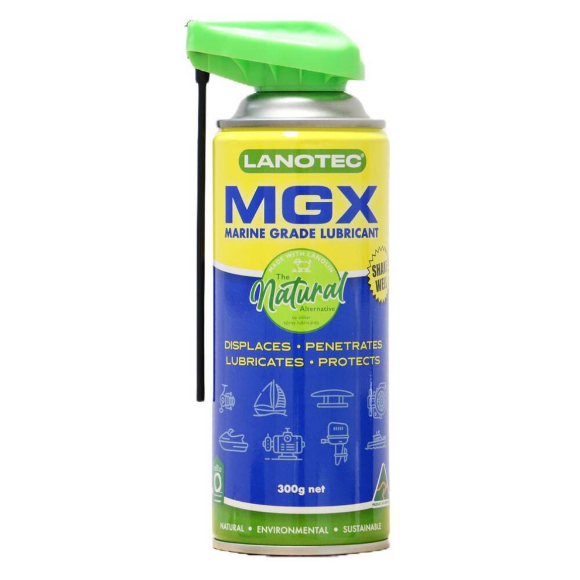 Picture of Marine Grade Lubricant - 300gm Aerosol - LANOTEC