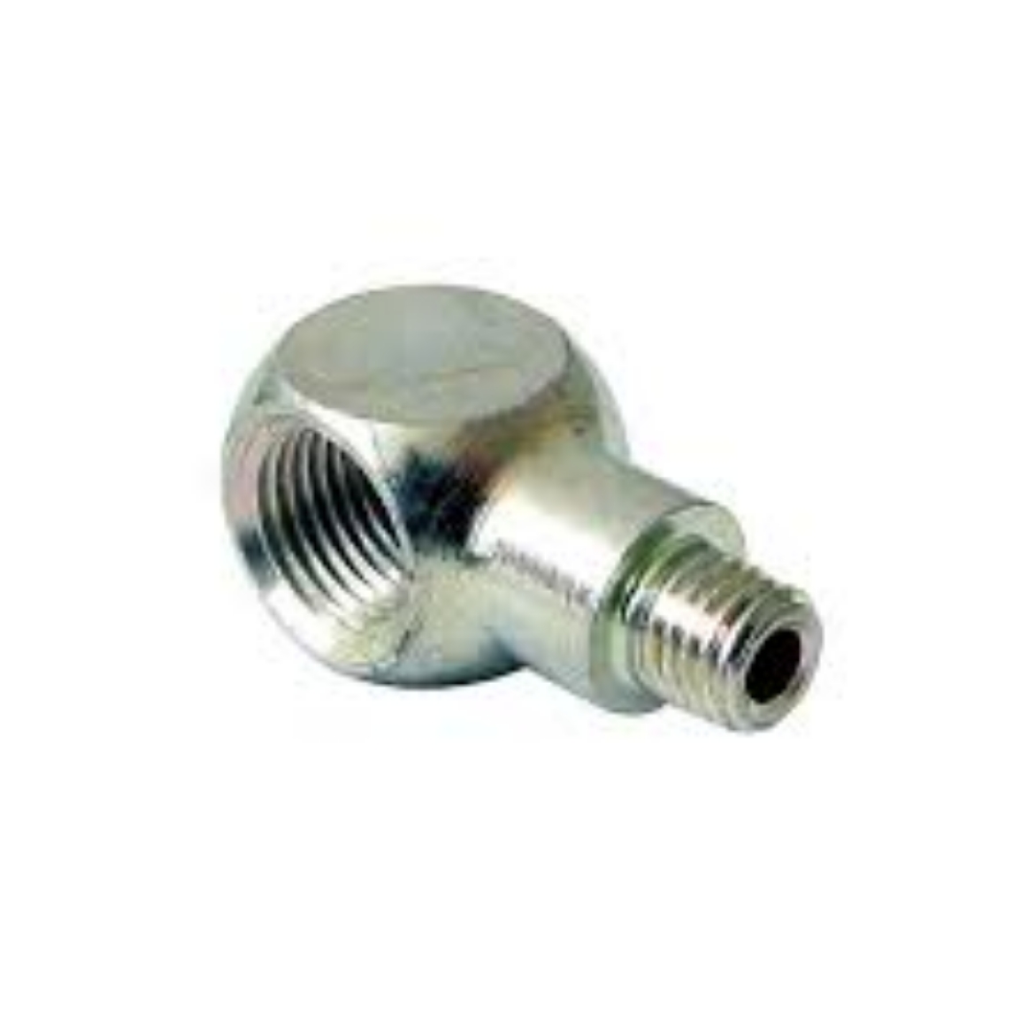 Picture of Grease Adaptor, Elbow, 1/8" BSP Fem x 1/4" SAE/UNF Male