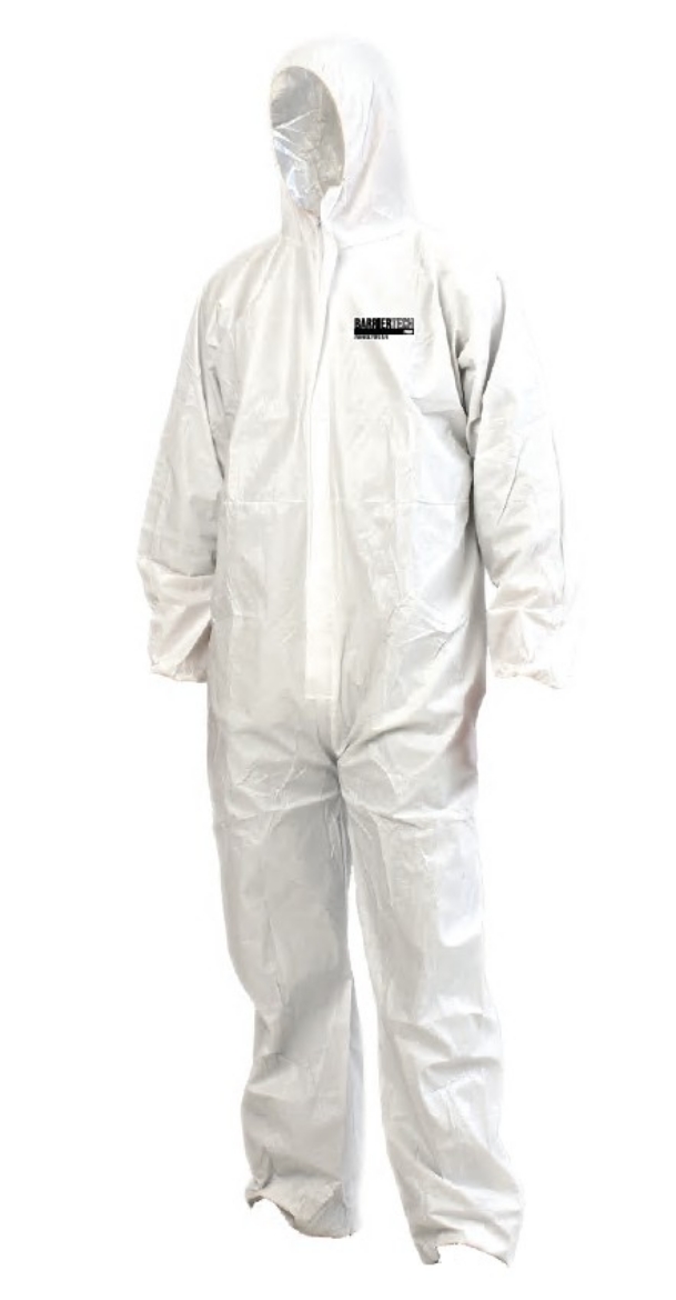 Picture of BARRIERTECH PROVEK COVERALLS, Small, WHITE