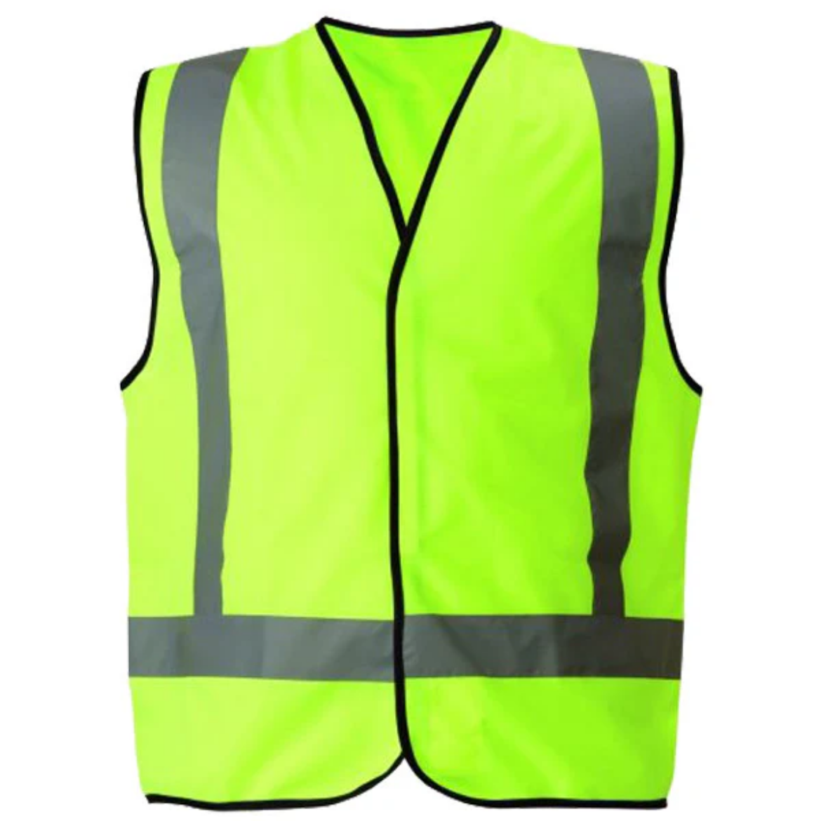 Picture of FLURO X BACK SAFETY VEST, LARGE - DAY/NIGHT USE, YELLOW