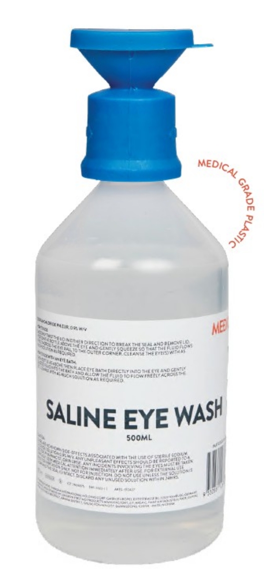 Picture of EYEWASH SALINE SOLUTION 500ML
