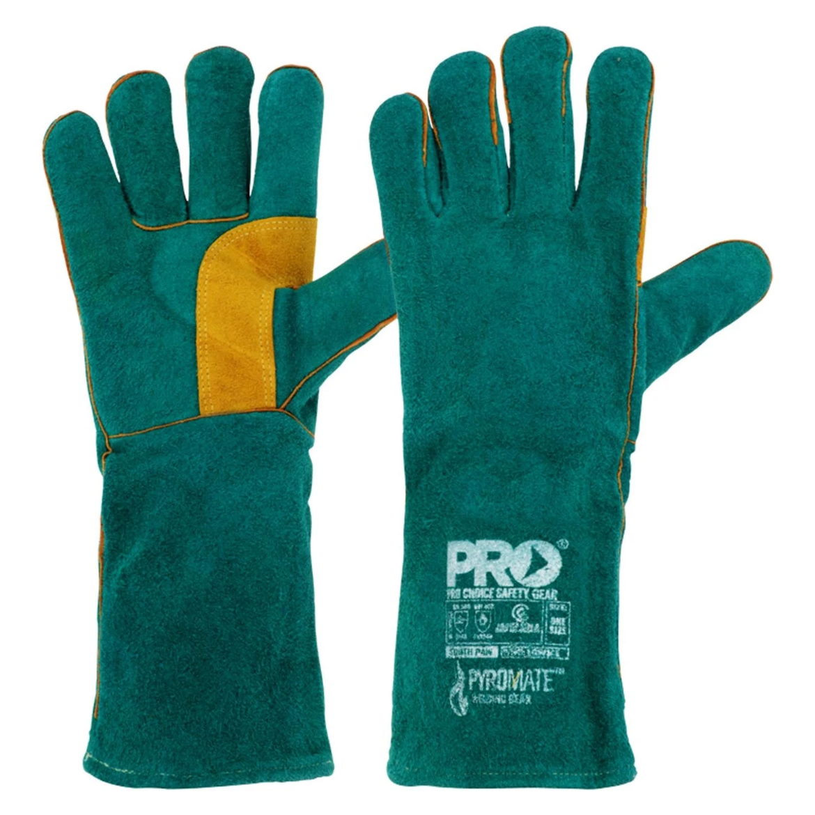 Picture of PYROMATE SOUTH PAW WELDING GLOVES LEFT HANDED PAIR