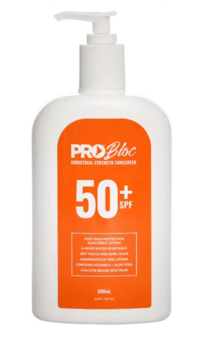 Picture of PROBLOC SPF 50 + SUNSCREEN 500ML PUMP BOTTLE