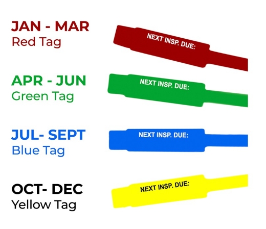 Picture of Tag, Inspection, Blue