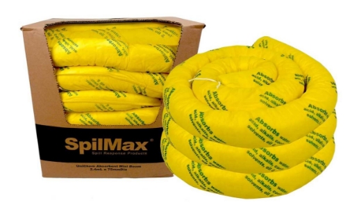 Picture of Spilmax Absorbent Mini Boom - Unichem general Purpose, 1.2m x 75mm Diameter