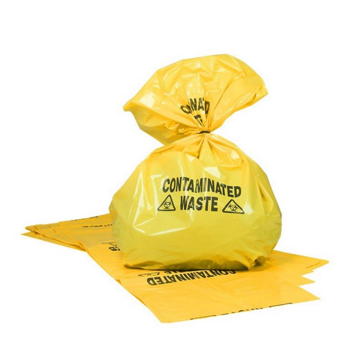 Picture of Contaminated Waste Disposal Bag & Cable Tie, 575mm x 900mm
