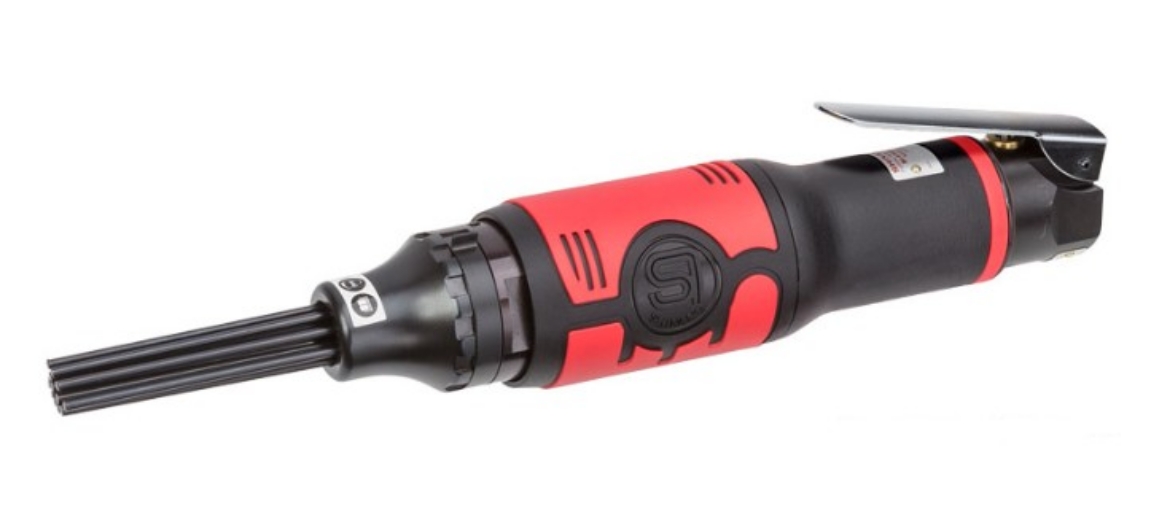 Picture of Needle Scaler, Shinano, Straight Grip, 3,500bpm