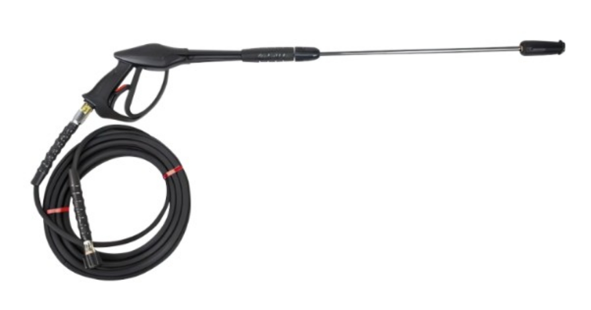 Picture of Hose Kit, suit Petrol Pressure Washer, Gun & Lance, 10m x 1/4" R2 Steel Braided Hose, up to 3100psi
