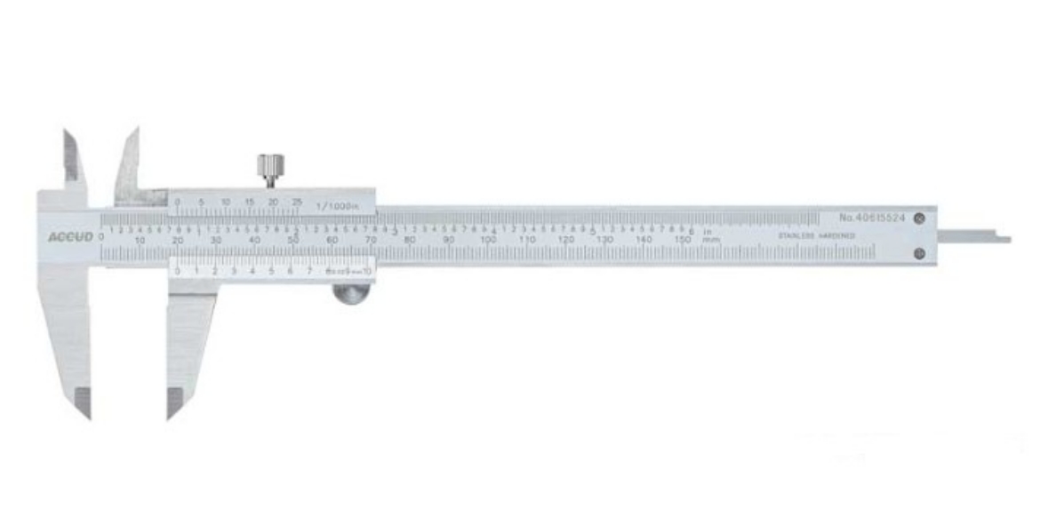 Picture of 150mm Dual Scale Vernier Caliper, Accud