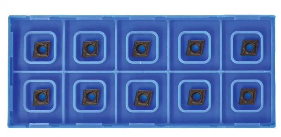 Picture of CCMT 060204-GK KYOCERA Carbide Turning Inserts - Turning Grade CA525 - General Purpose Steel