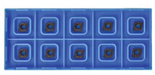 Picture of CCMT 060204-GK KYOCERA Carbide Turning Inserts - Turning Grade CA525 - General Purpose Steel