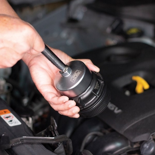 Picture of TOLEDO Oil Filter Wrench, Cup Type, suit Landcruiser V8 Diesel, 64.5mm 14 Flutes
Note: Do not use with impact wrench or power tools