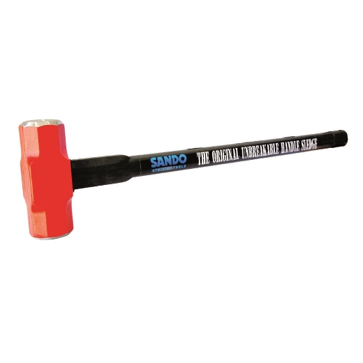 Picture of SDSLDG/4-24 - Sando Hard Face Sledge Hammer 4lb (1.8kg) with Unbreakable Handle, 24" (600mm) Long