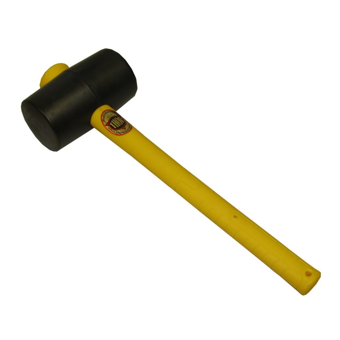 Picture of Black Rubber Mallet, 1300g (3lb) Fibreglass Handle, TH957FG