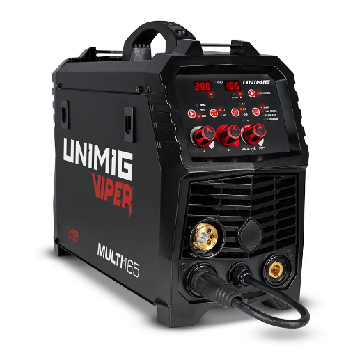 Picture of VIPER MULTI 165 MIG/TIG/STICK WELDER, 10AMP, SB15 BINZEL TORCH