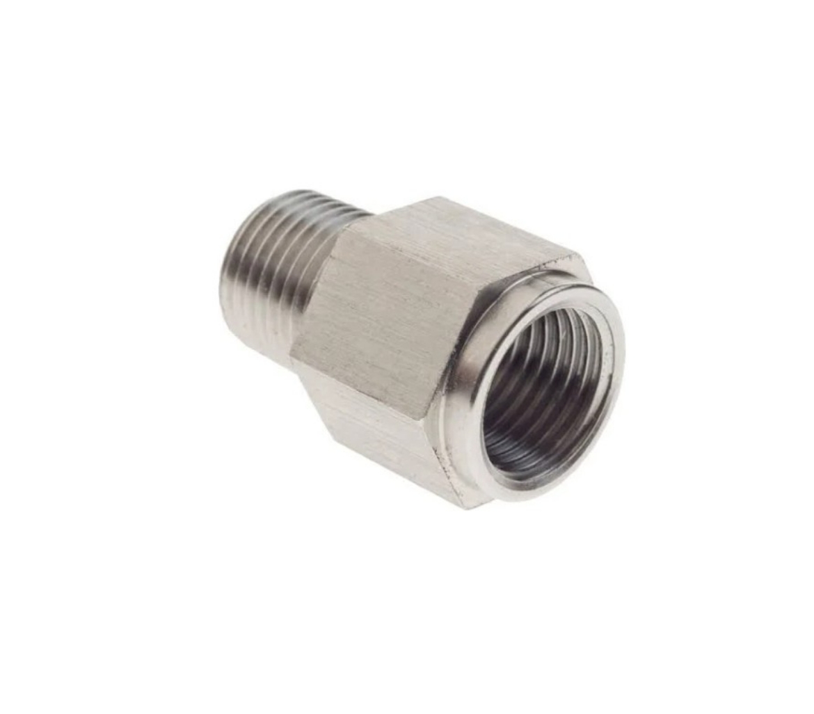 Picture of Grease Adaptor, Metric M10-1.0 male x NPT Female 1/8"