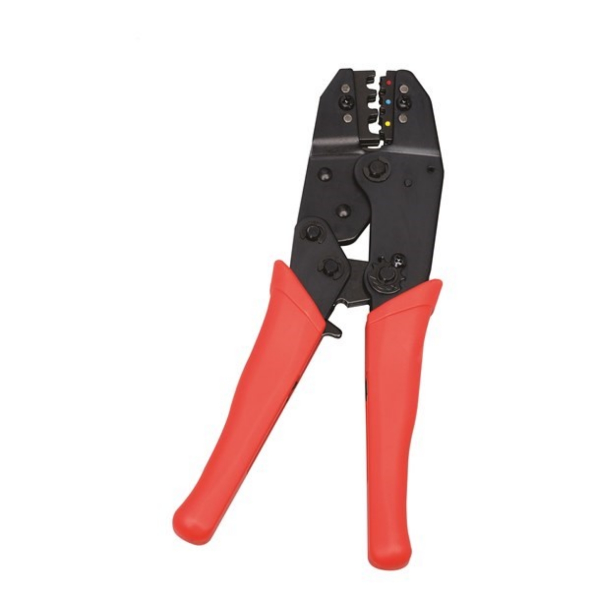 Picture of TOLEDO Ratchet Crimping Pliers, Range: 0.5–1, 1.5–2.5, 4–6(mm2) - 22–18, 16–14, 12–10 (AWG), 220mm Long