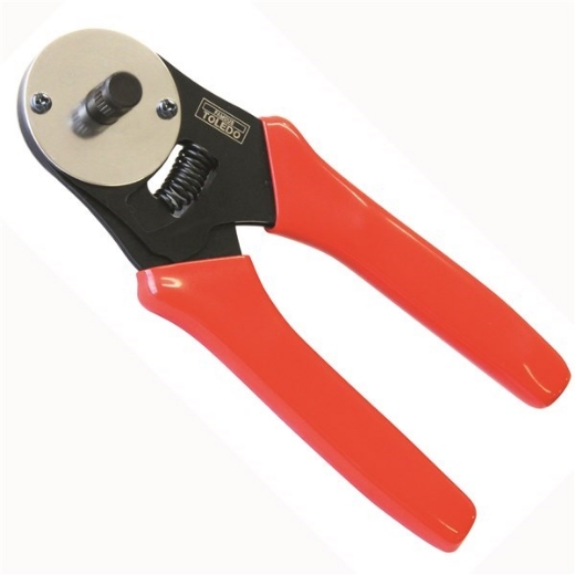Picture of TOLEDO Deutsch Crimping Tool, 4 Way Indent Ratchet, AWG 20-12, MM2, 0.5-4.0, 16 pin contact
