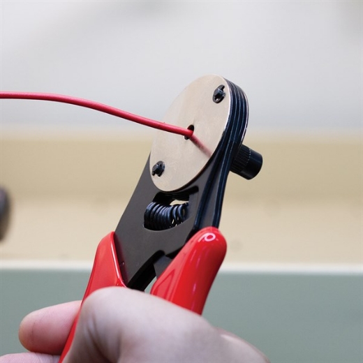 Picture of TOLEDO Deutsch Crimping Tool, 4 Way Indent Ratchet, AWG 20-12, MM2, 0.5-4.0, 16 pin contact